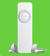 iPod shuffle. ©2005 Apple Computer.